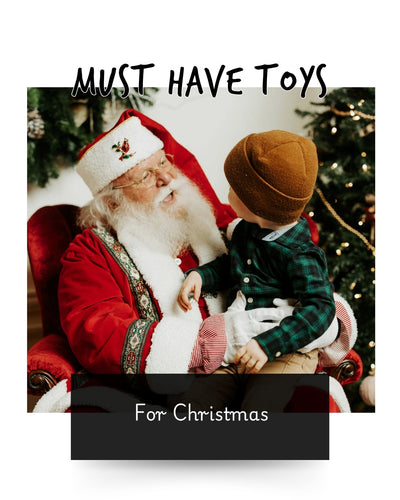 a young child sat on Santas lap 