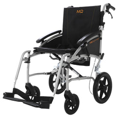 MobiQuip Lightweight Transit Wheelchair, Including VAT Silver Narrow Learning SPACE