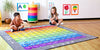 100 Square Counting Grid 2x2m Carpet, Learning SPACE