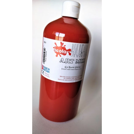 SCOLA Readymix Washable Liquid Poster Paint 1L
