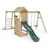 Plum Wooden Lookout Tower With Slide, Monkey Bars & Swing Arm Learning SPACE