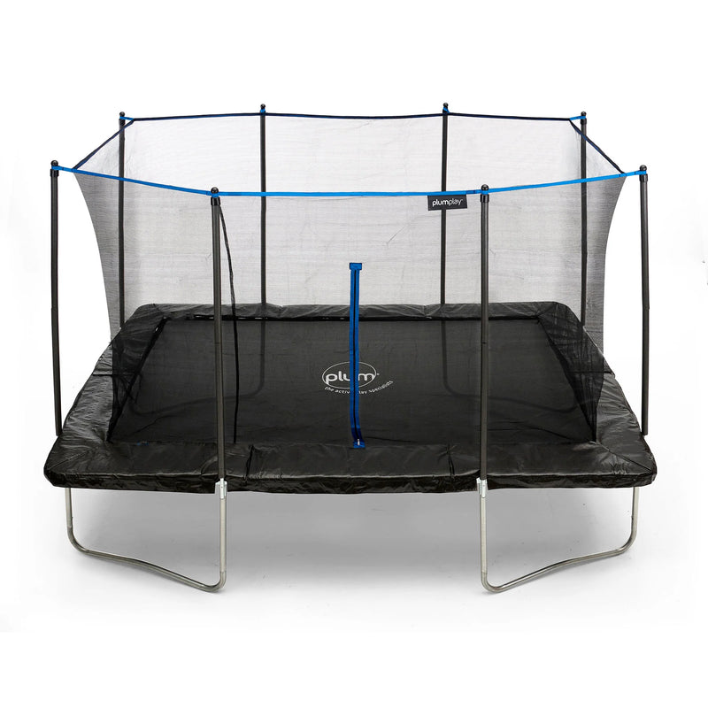 Plum® Rectangular Springsafe® Trampoline & Enclosure, Trampoline Learning SPACE