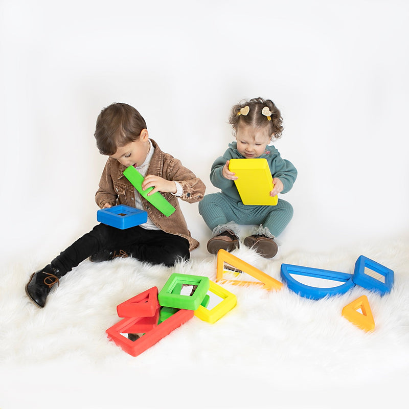 11 Soft Foam Mirrors for Sensory, Learning SPACE