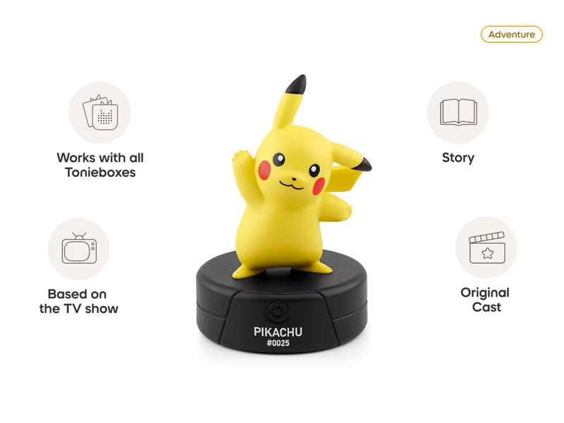 Tonies - Pikachu Pokémon Audio Character for Toniebox