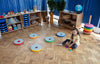 12 Bi-Colour Donut Cushions, Learning SPACE
