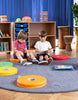 12 Bi-Colour Donut Cushions, Learning SPACE