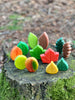Sensory Play Stones – Leaves