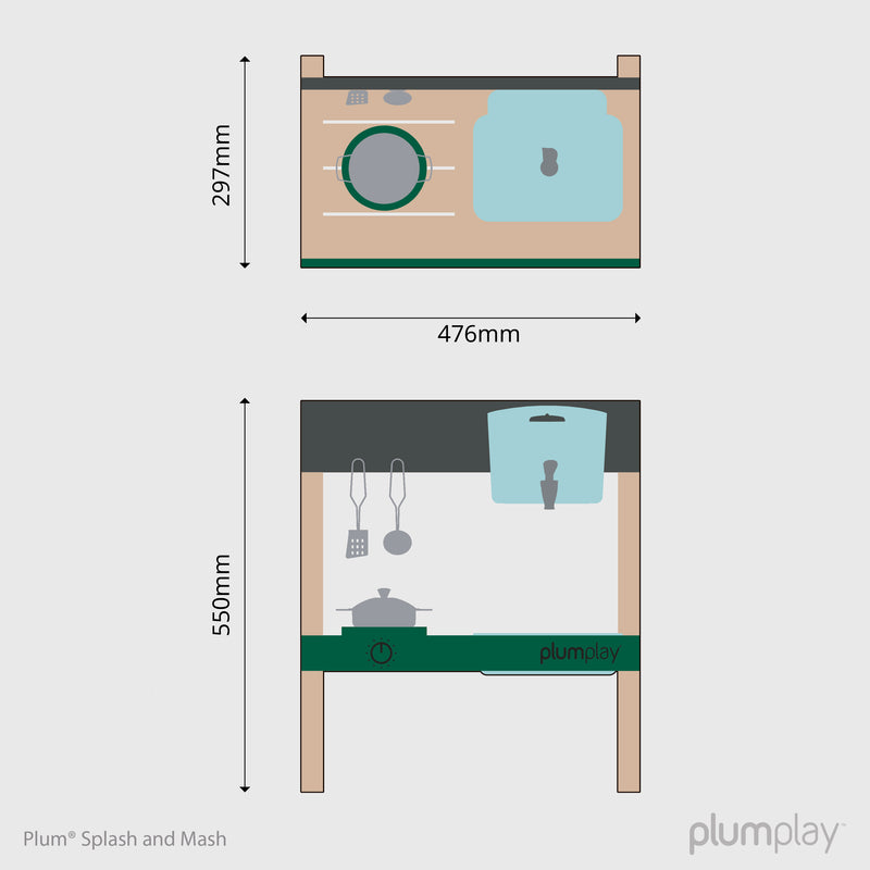 Plum® Splash & Mash Mud Pie Kitchen