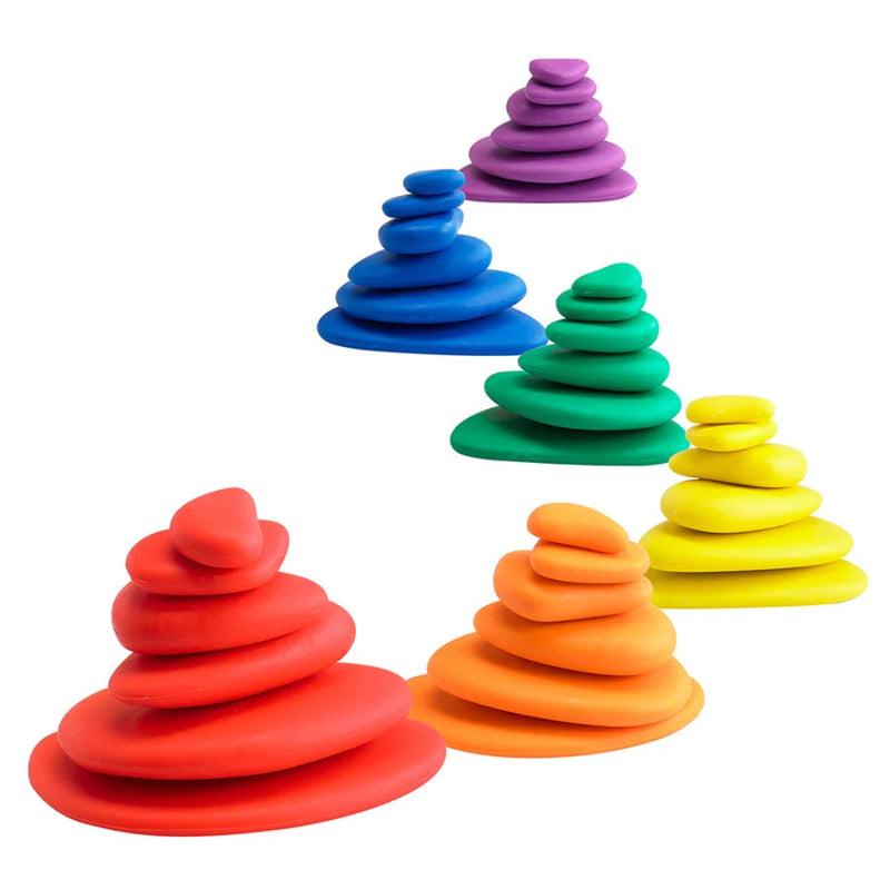 Rainbow Pebbles