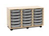 18 Single Tray Unit-Dropship,Shelves,Storage,Storage Bins & Baskets,Trays,Wellbeing Furniture-Learning SPACE
