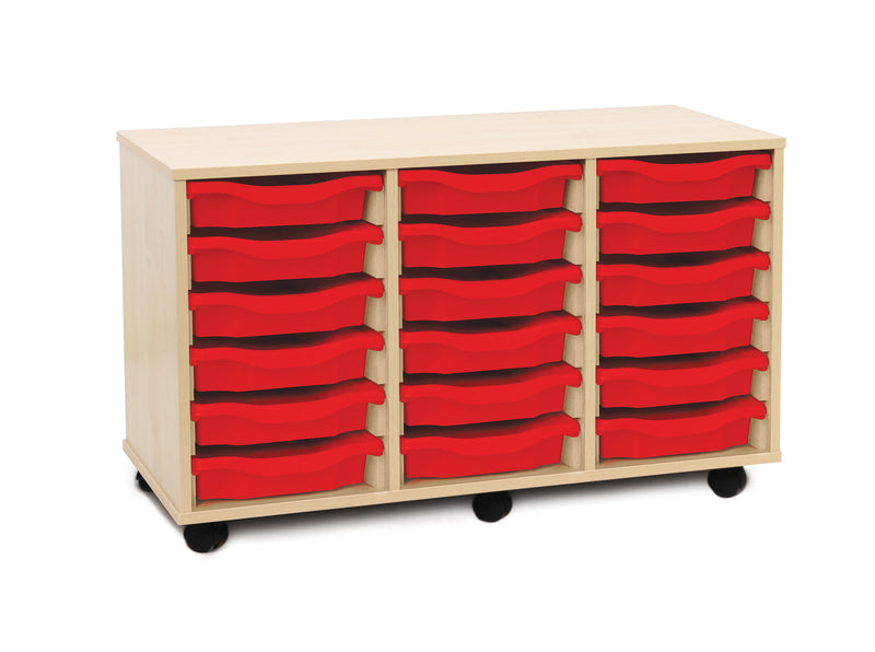 18 Single Tray Unit, Maple Learning SPACE