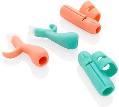 2 Ergonomic Pencil Grips - Single Finger With Handle-Back To School,Dyspraxia,Handwriting,Learning Difficulties,Neuro Diversity,Ormond,Primary Literacy,Stationery-Learning SPACE