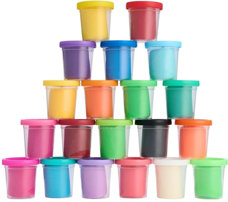 20 Pots of Play Dough, Learning SPACE