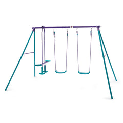 Plum® Jupiter® Double Swing & Glider, Swings Learning SPACE