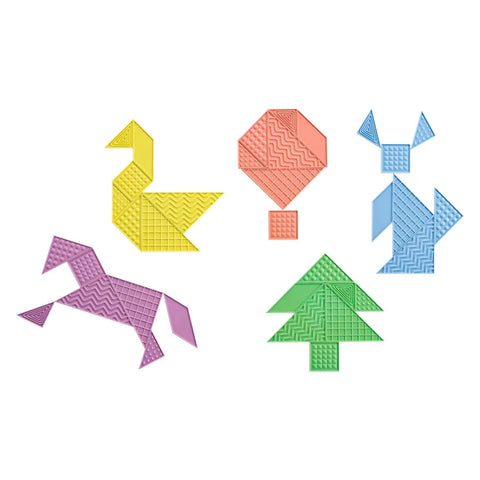 Green-n-Learn Sensory Tangram Classroom Set