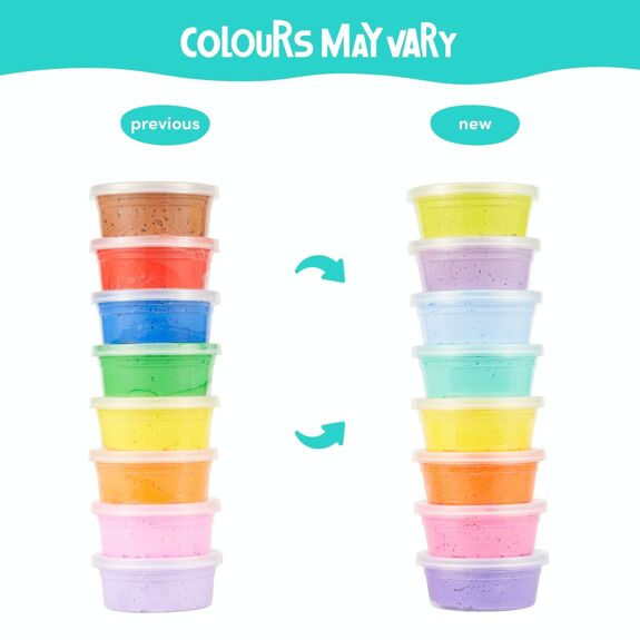 24 Bouncy Putty Pots - Roll into a ball and bounce!, Learning SPACE