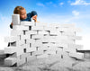 25 White Foam Bricks - Build, Create, and Play!, Learning SPACE