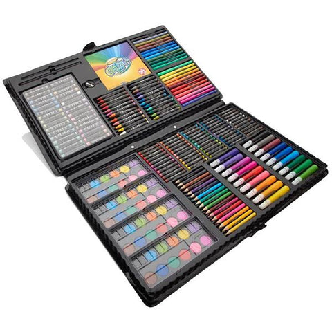 250 Piece Mega Art Set-Art Materials,Arts & Crafts,Back To School,Chalk,Craft Activities & Kits,Early Arts & Crafts,Primary Arts & Crafts,Stationery-Learning SPACE