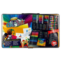 250 Piece Mega Art Set-Art Materials,Arts & Crafts,Back To School,Chalk,Craft Activities & Kits,Early Arts & Crafts,Primary Arts & Crafts,Stationery-Learning SPACE