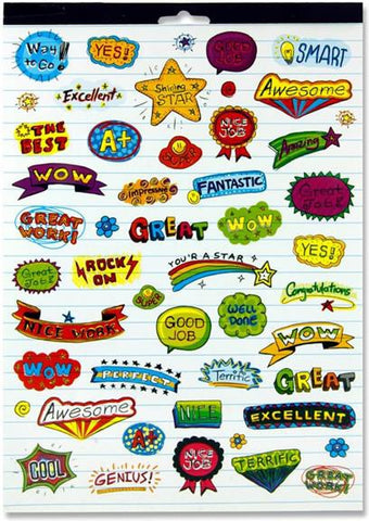 2500+ Deluxe Rewards and Stickers Pad-Additional Need,Calmer Classrooms,Calming & Anxiety,Classroom Displays,Classroom Packs,Clever Kidz,excell2,Helps With,PSHE,Rewards & Behaviour,Social Emotional Learning,Social Stories & Games & Social Skills-Learning SPACE