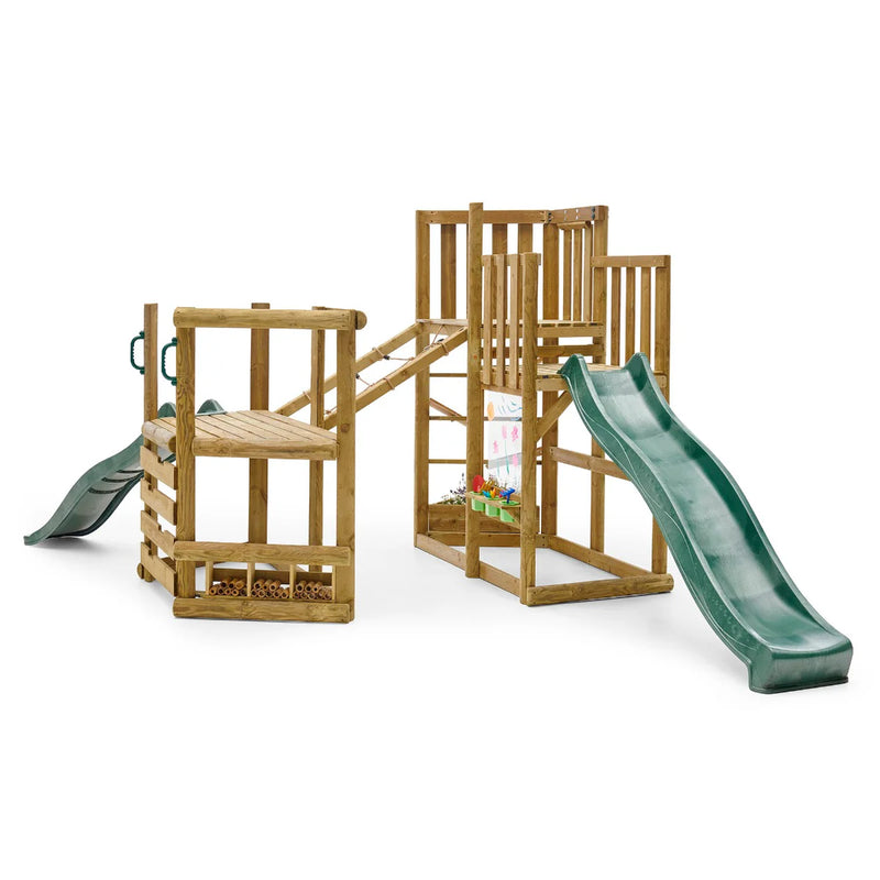 Plum® Discovery® Adventure Playcentre with Swings, Outdoor Play Equipment Learning SPACE