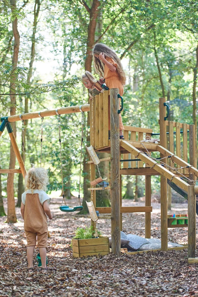 Plum® Discovery® Adventure Playcentre with Swings, Outdoor Play Equipment Learning SPACE