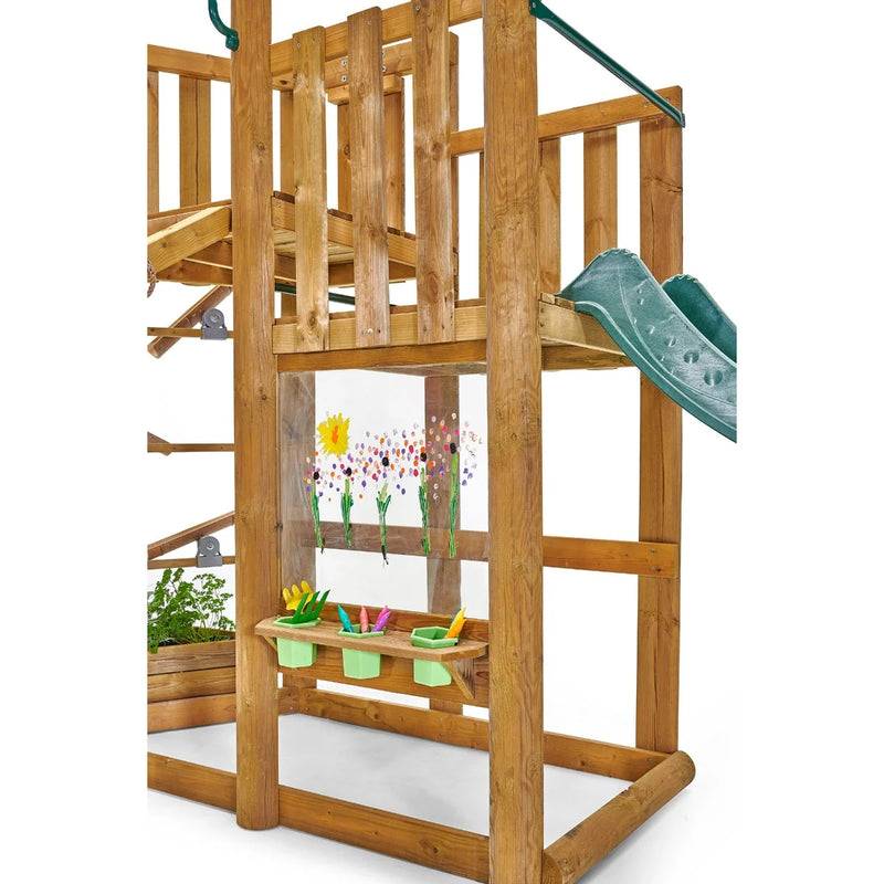Plum® Discovery® Adventure Playcentre with Swings, Outdoor Play Equipment Learning SPACE