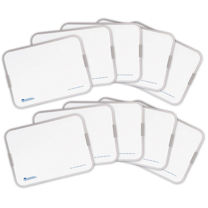 Magnetic Double-Sided Dry-Erase Boards (Set of 10)