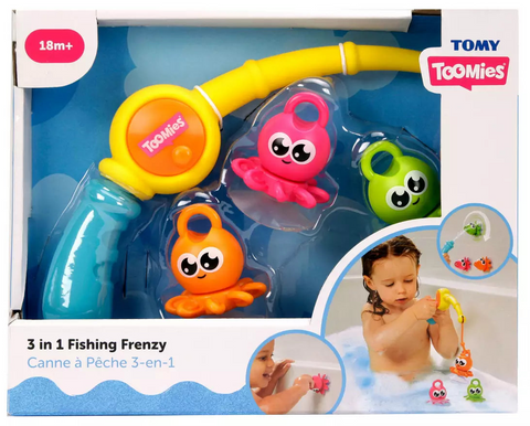 3 In 1 Fishing Frenzy Bath Toy, Learning SPACE