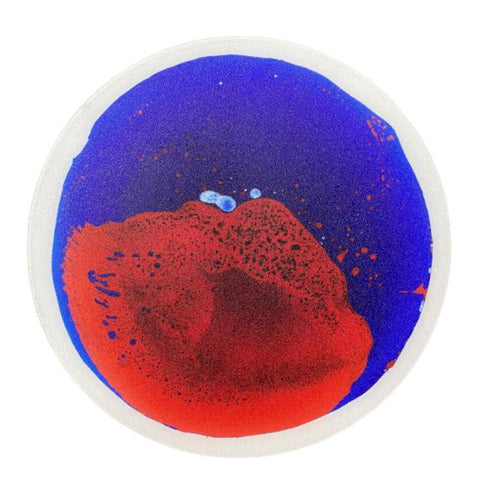 30cm Round Liquid Floor Tiles - 4 Colour, Learning SPACE