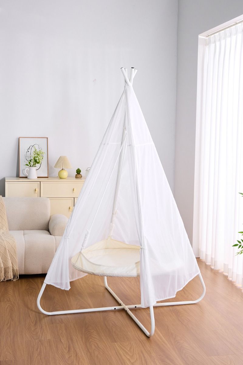 36" TeePee Indoor Seat Swing with Canopy, Learning SPACE