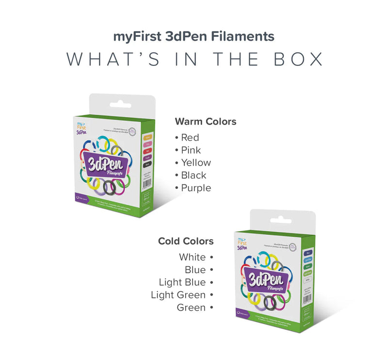 3D Pen Make Filament Refill | PCL 5 Colours, Learning SPACE
