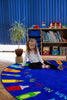 3x2m Oval Pencils Alphabet Carpet, Learning SPACE