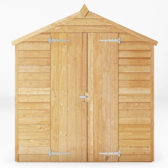 4 x 6 Overlap Apex - Double Door - Windowless Shed, Learning SPACE