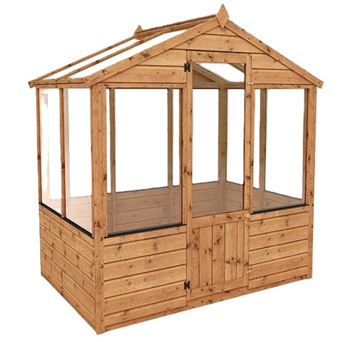 4 x 6 Traditional Greenhouse-Dropship,Eco Friendly,Forest School & Outdoor Garden Equipment,Greenhouses & Planters,Mercia Garden Products,Pollination Grant,Sheds,Wellbeing Furniture-Mainland UK Install-SI-004-003-0001-SI-INSTALL090-Learning SPACE