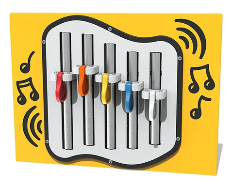 5 Tube Cam Chimes Musical Panel, Learning SPACE