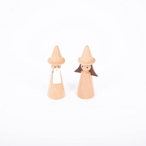 Wooden Enchanted Figures Set, Learning SPACE