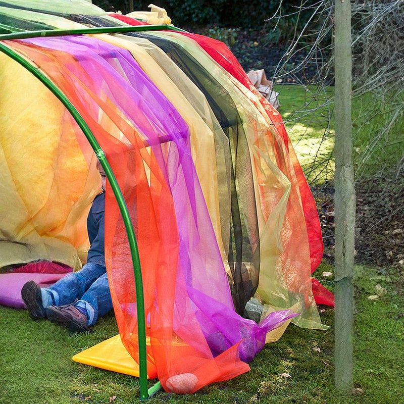 Rainbow Sheer Fabric - 6 Rolls