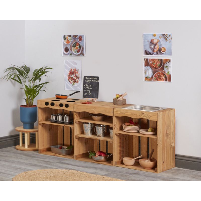 Curiosity Crates - Farmhouse Kitchen - Tall (3 Pack), Learning SPACE