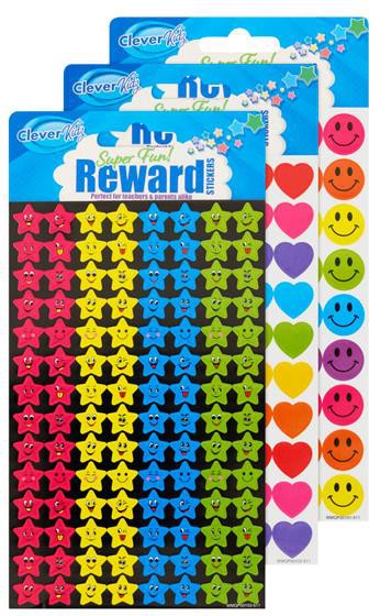 6 Sheets Reward Stickers-Additional Need,Calmer Classrooms,Calming & Anxiety,Classroom Displays,Classroom Packs,Clever Kidz,Early Years Books & Posters,Helps With,PSHE,Rewards & Behaviour,Social Emotional Learning,Social Stories & Games & Social Skills-Learning SPACE