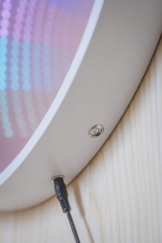 60cm Infinity Mirror with Giant Remote Buttons-Infinity mirror,Mirror,Playlearn,SCOTEXCEL,Sensory Mirrors,Visual Fun,Visual Sensory Toys-Learning SPACE