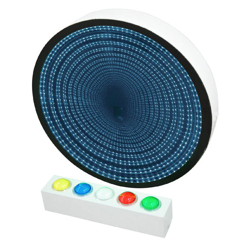 60cm Infinity Mirror with Giant Remote Buttons-Infinity mirror,Mirror,Playlearn,SCOTEXCEL,Sensory Mirrors,Visual Fun,Visual Sensory Toys-Learning SPACE