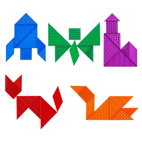 Translucent Sensory Tangram