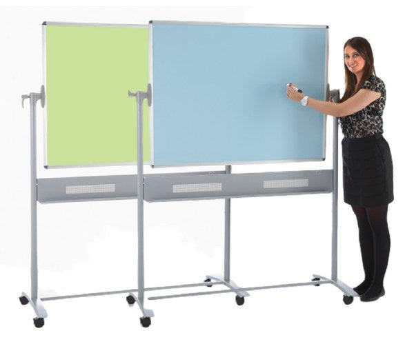 Colourwipe Dyslexia Friendly Mobile Double-Sided Drywipe Board