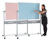 Colourwipe Dyslexia Friendly Mobile Double-Sided Drywipe Board