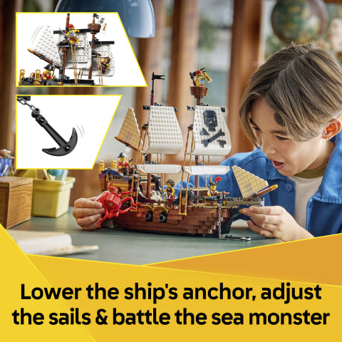 LEGO® Creator (31387) 3-In-1 Iconic Pirate Ship