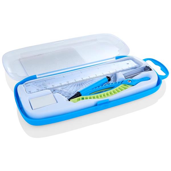 7 Piece Geometry Maths Set, Stationery Learning SPACE