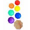 7 piece Octagonal Balance Stone Set-Balancing Equipment,Gross Motor and Balance Skills,Stepping Stones-Learning SPACE
