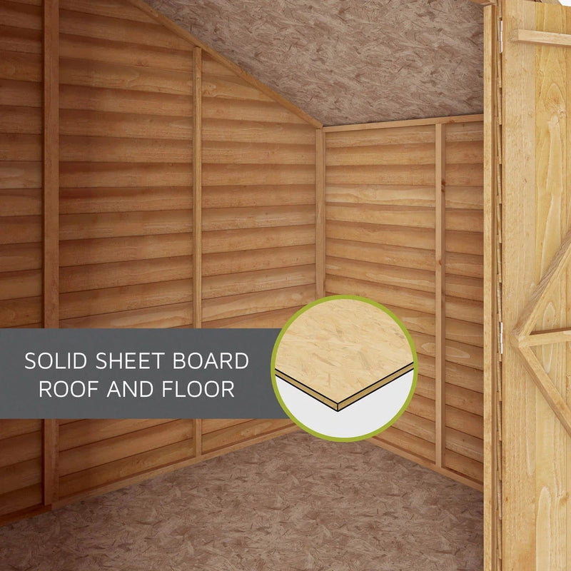 7 x 5 Overlap Apex Shed, Learning SPACE