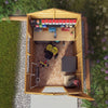 7 x 5 Overlap Apex Shed-Dropship,Eco Friendly,Forest School & Outdoor Garden Equipment,Mercia Garden Products,Sheds,Wellbeing Furniture-Learning SPACE